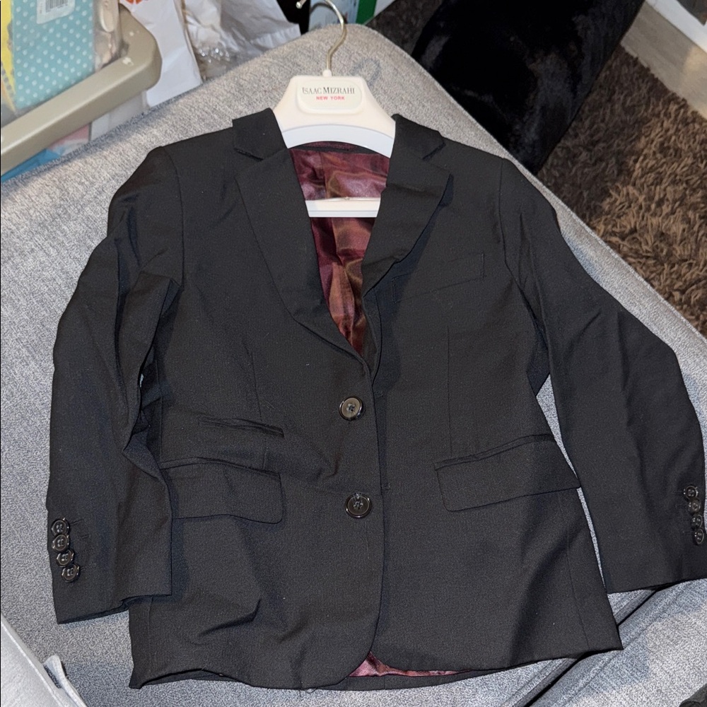 Isaac Mizrahi Black Kids Blazer